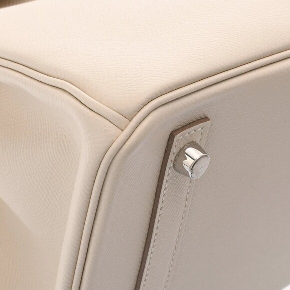 HERMES Birkin 30 Craie hand bag 802000159793000 - Picture 6 of 10